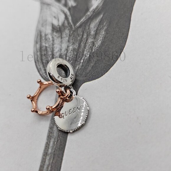 Pandora Queen & Regal Crown Dangle Charm - Picture 3 of 7